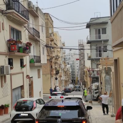 Rua de Sliema para Gzira.