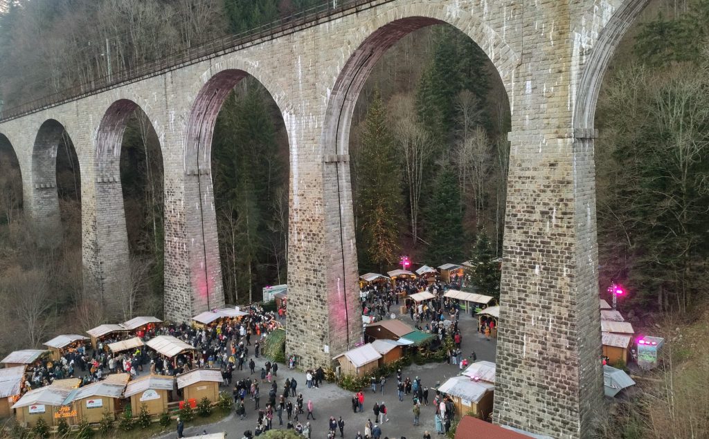 Mercado de Natal de Ravennaschlucht